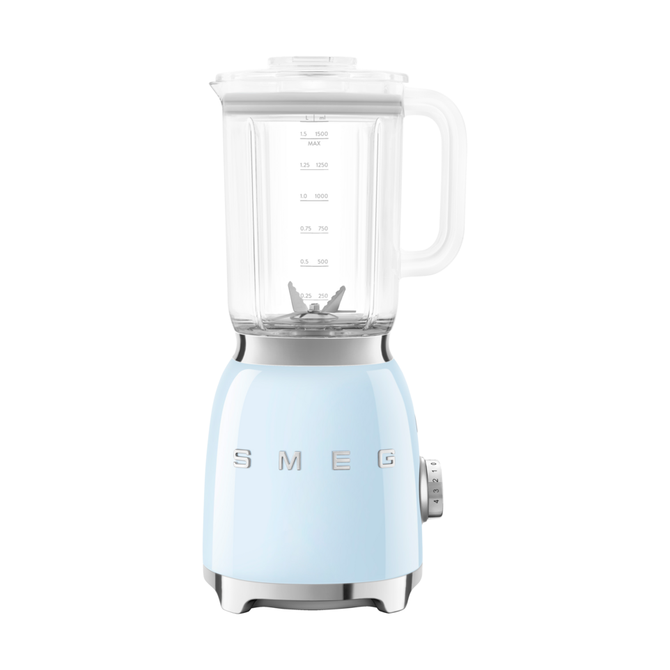 Smeg 50's Style blender 800 watt Pastellblå | Skandinavisk Design | Blenders | Blå