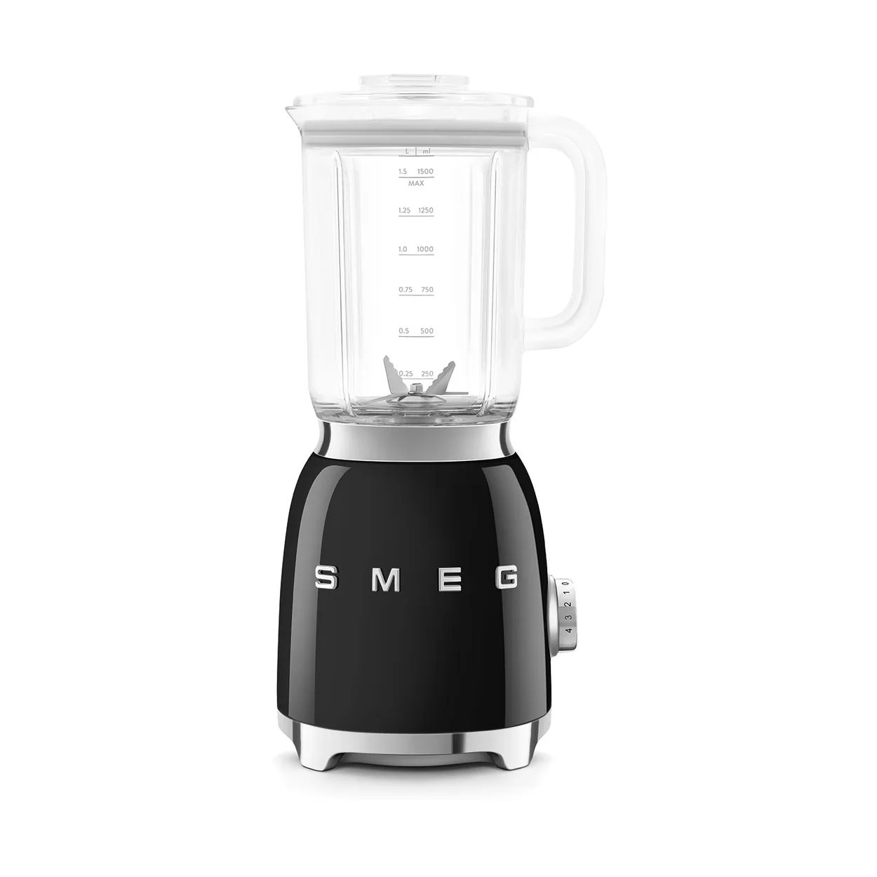 Smeg 50's Style blender 800 watt Svart | Skandinavisk Design | Blenders | Svart