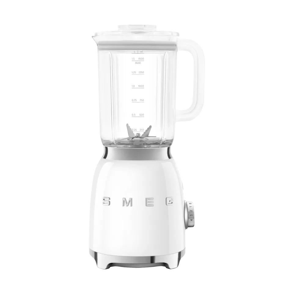 Smeg 50's Style blender 800 watt Vit | Skandinavisk Design | Blenders | Vit