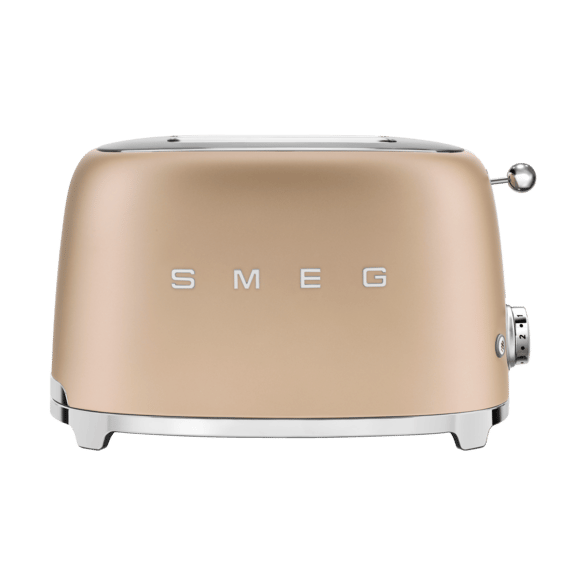 Smeg 50's Style brödrost 2 skivor - Champagne - Smeg