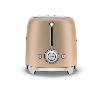 Smeg 50's Style brödrost 2 skivor - Champagne - Smeg