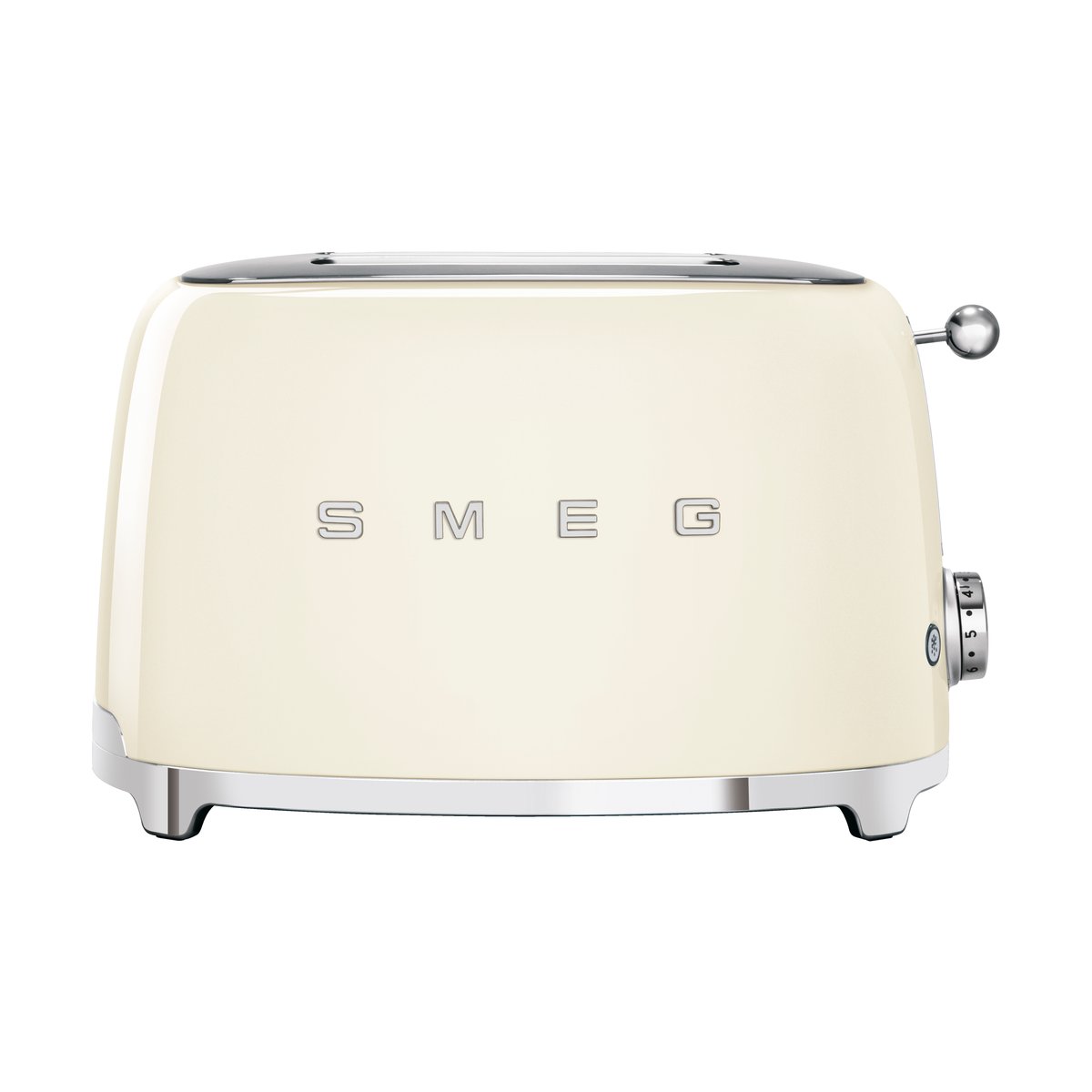 Smeg 50's Style brödrost 2 skivor Créme vit | Skandinavisk Design | Brödrostar | Beige