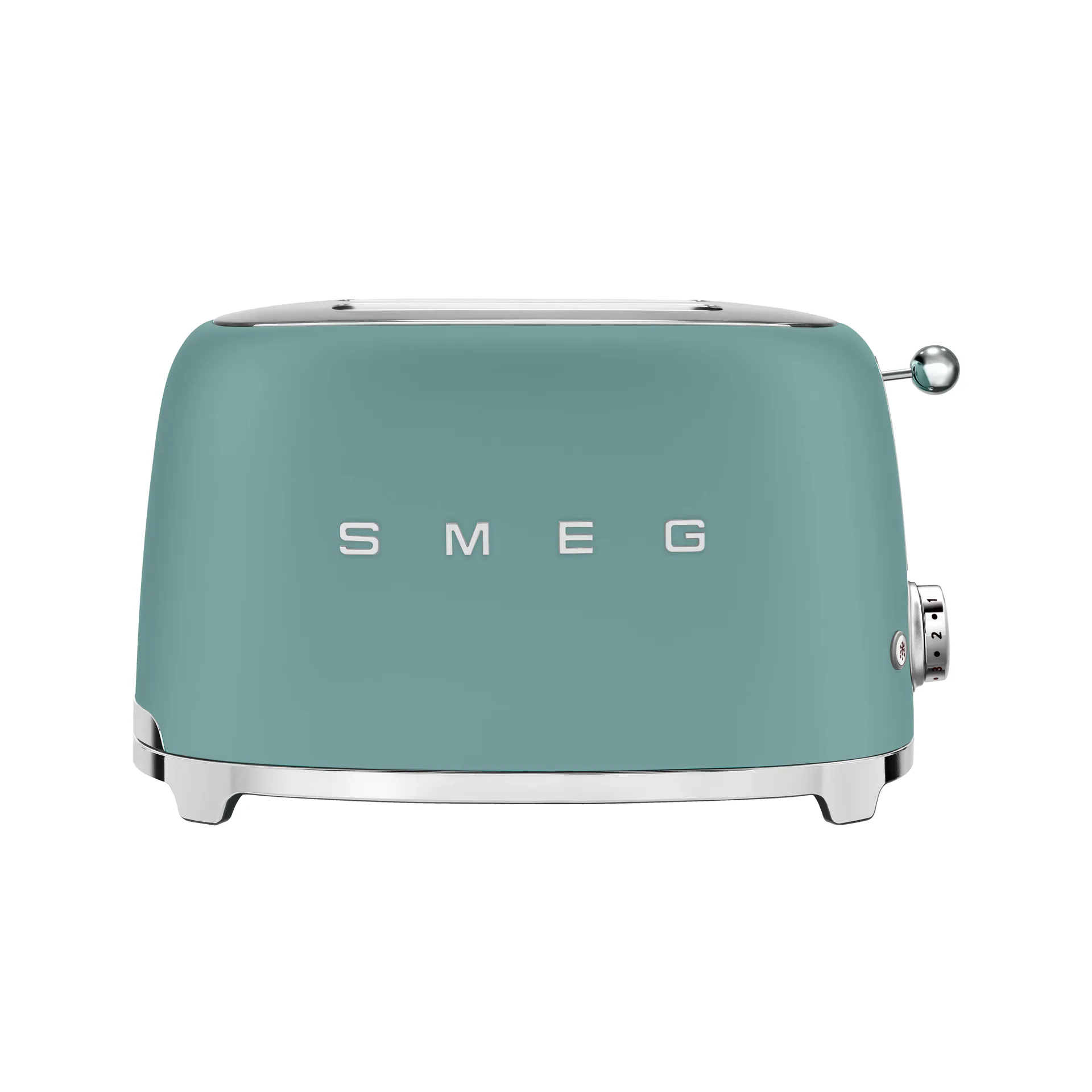 Smeg 50's Style brödrost 2 skivor, Emerald green Smeg
