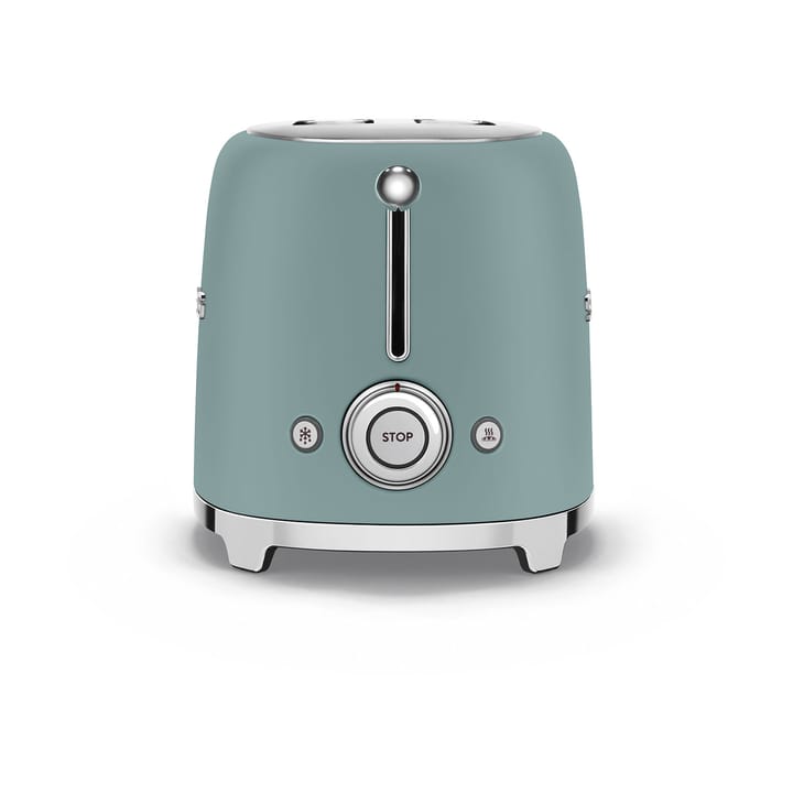 Smeg 50's Style brödrost 2 skivor, Emerald green Smeg