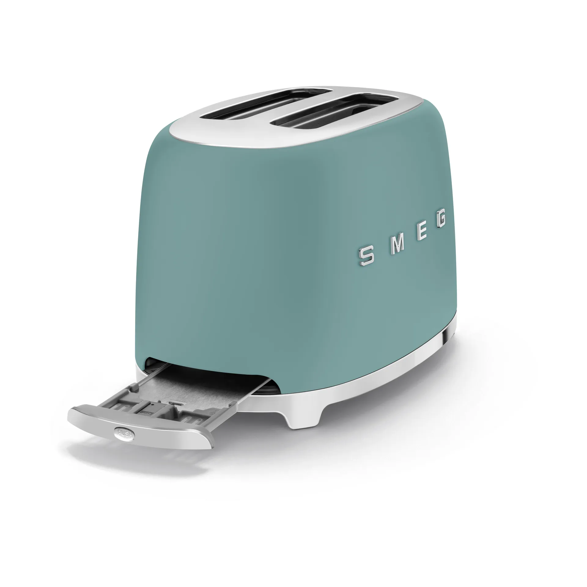Smeg 50's Style brödrost 2 skivor, Emerald green Smeg