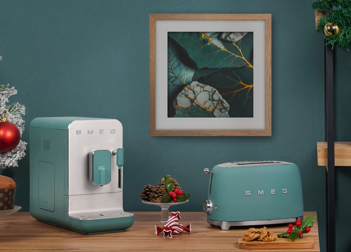 Smeg 50's Style brödrost 2 skivor, Emerald green Smeg