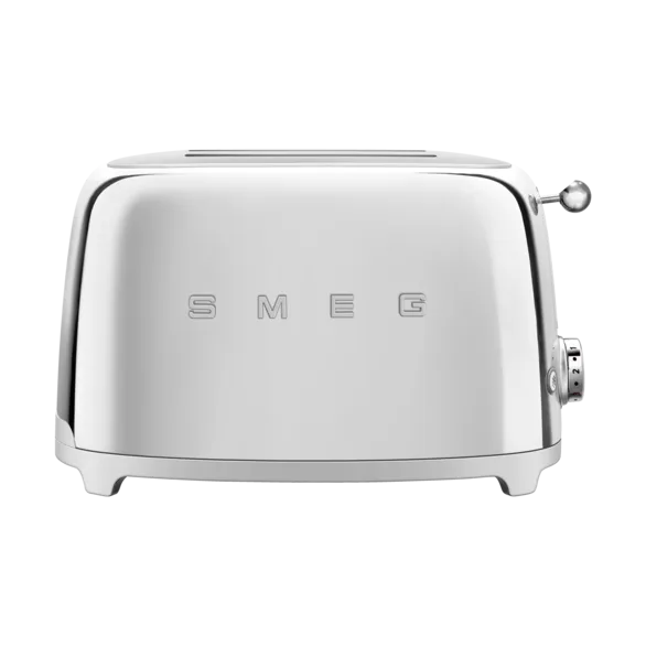 Smeg 50's Style brödrost 2 skivor, Krom Smeg