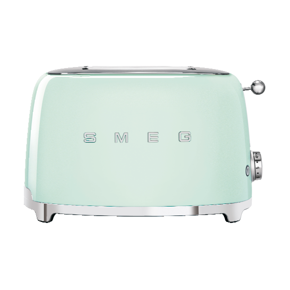 Smeg 50's Style brödrost 2 skivor Pastell grön | Skandinavisk Design | Brödrostar | Grön