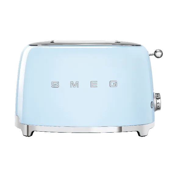 Smeg 50's Style brödrost 2 skivor, Pastellblå Smeg