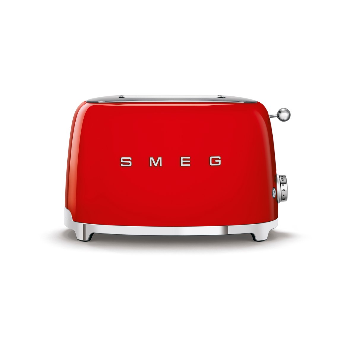 Smeg 50's Style brödrost 2 skivor Röd | Skandinavisk Design | Brödrostar | Röd