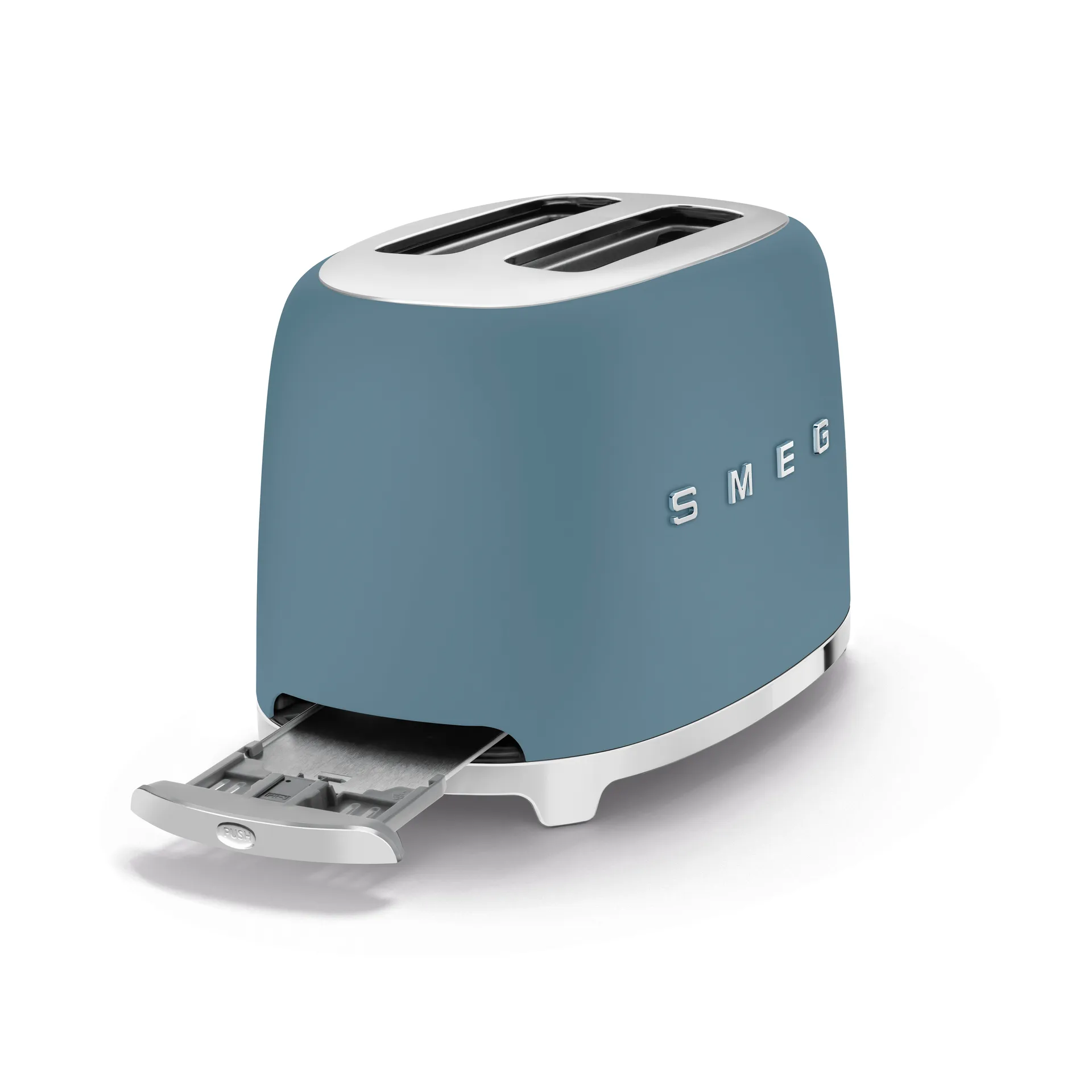 Smeg 50's Style brödrost 2 skivor, Storm blue Smeg