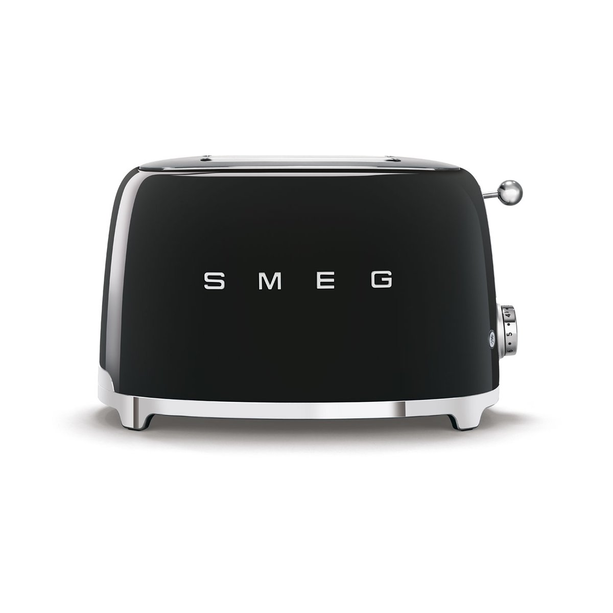 Smeg 50's Style brödrost 2 skivor Svart | Skandinavisk Design | Brödrostar | Svart