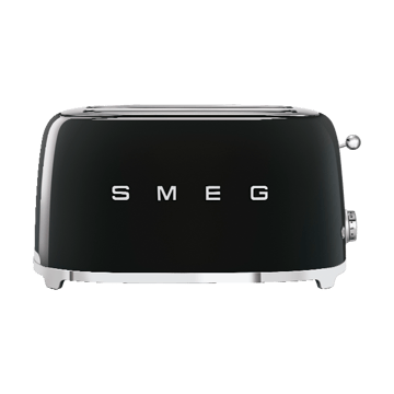 Smeg 50's Style brödrost 4x2 skivor - Svart - Smeg