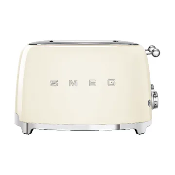 Smeg 50's Style brödrost 4x4 skivor - Créme vit - Smeg