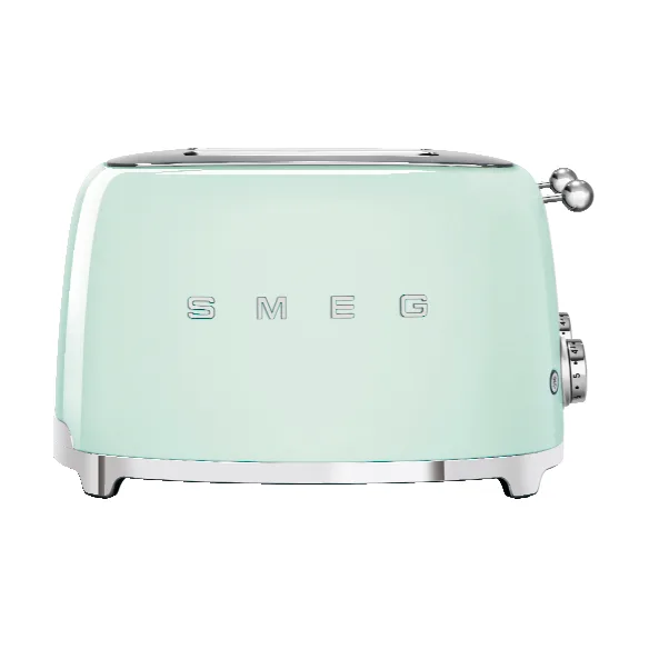 Smeg 50's Style brödrost 4x4 skivor, Pastell grön Smeg