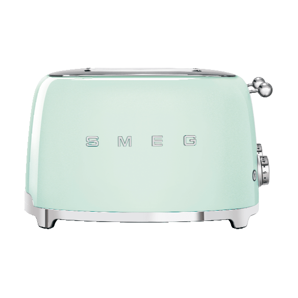 Smeg 50's Style brödrost 4x4 skivor - Pastell grön - Smeg