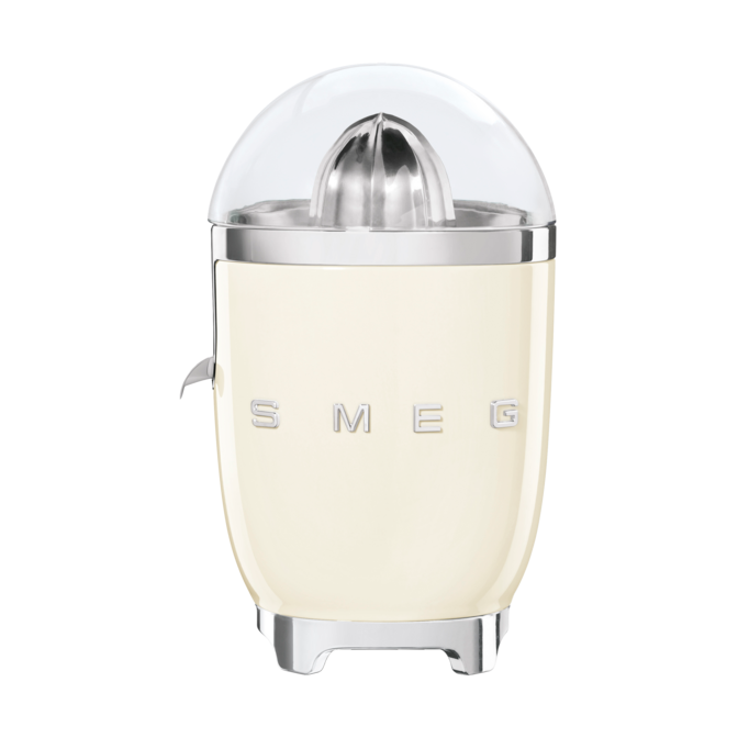 Smeg 50's Style citruspress 70 watt Créme vit | Skandinavisk Design | Citruspressar | Beige