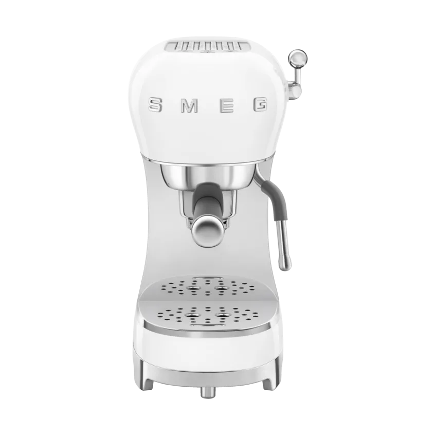 Smeg 50's Style espressomaskin, Vit Smeg