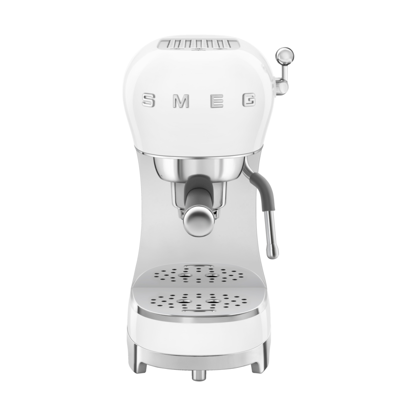 Smeg 50's Style espressomaskin Vit | Skandinavisk Design | Manuella espressomaskiner | Vit