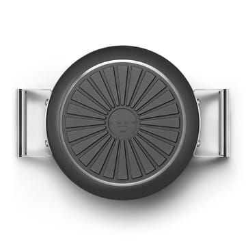 SMEG 50's Style gryta med lock Ø24 cm  - Svart - Smeg