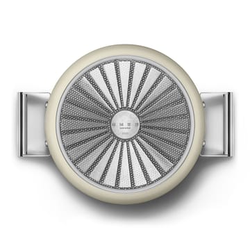 SMEG 50's Style gryta med lock Ø26 cm - Creme - Smeg