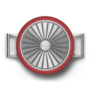SMEG 50's Style gryta med lock Ø26 cm  - Röd - Smeg