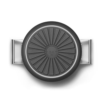 SMEG 50's Style gryta med lock Ø26 cm  - Svart - Smeg