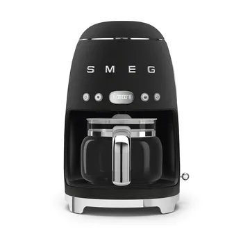 Smeg 50's Style kaffebryggare 10 koppar - Matt black - Smeg