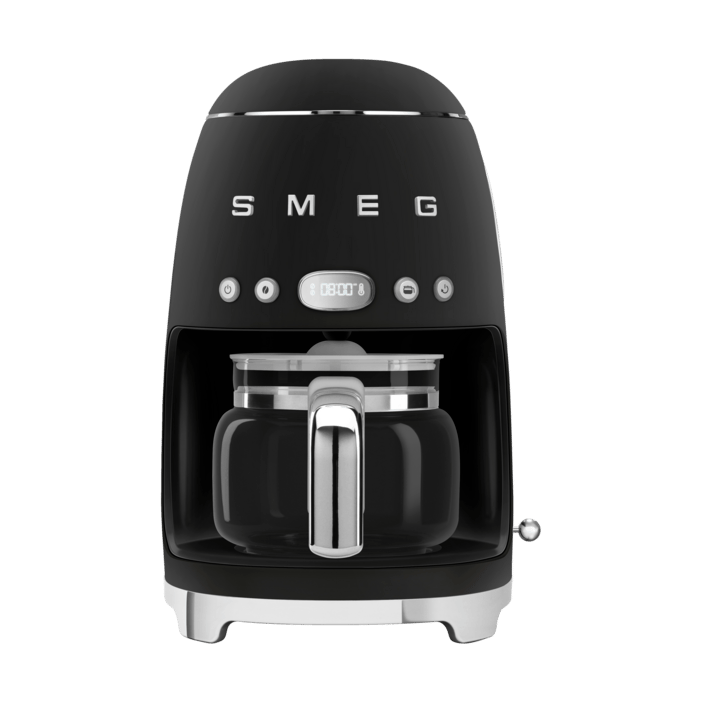 Smeg 50's Style kaffebryggare 10 koppar - Matt black - Smeg