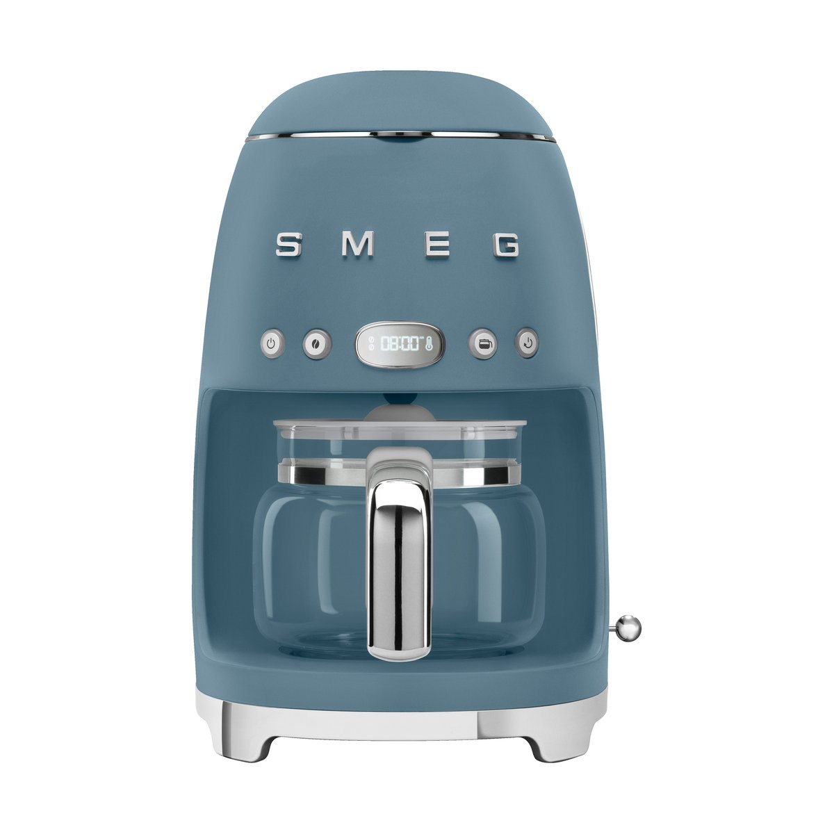 Smeg 50's Style kaffebryggare 10 koppar Matt storm blue