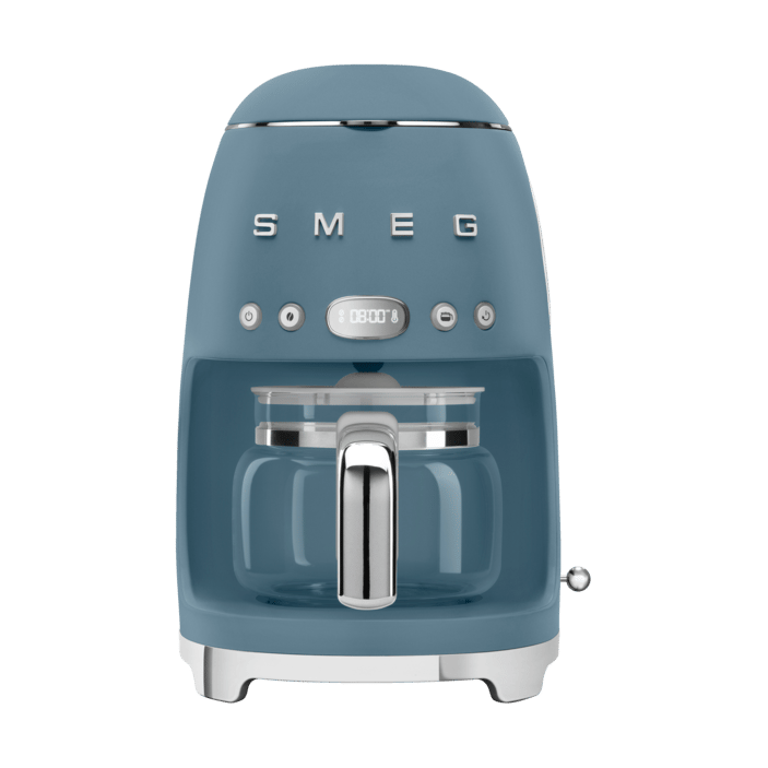 Smeg 50's Style kaffebryggare 10 koppar - Matt storm blue - Smeg