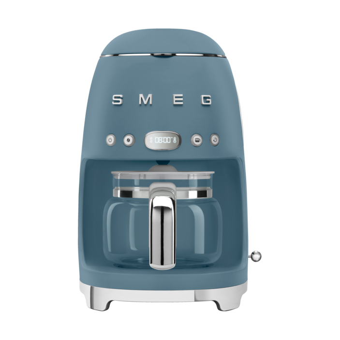 Smeg 50's Style kaffebryggare 10 koppar Matt storm blue