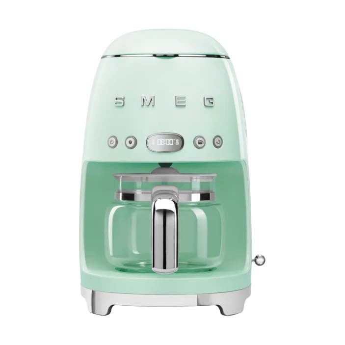 Smeg 50's Style kaffebryggare 10 koppar, Pastell grön Smeg