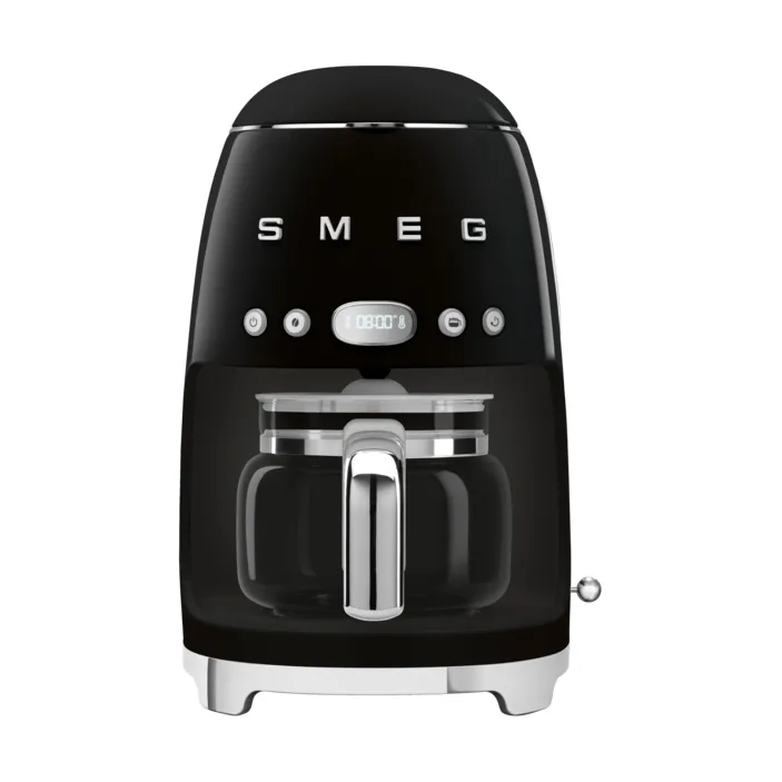 Smeg 50's Style kaffebryggare 10 koppar, Svart Smeg
