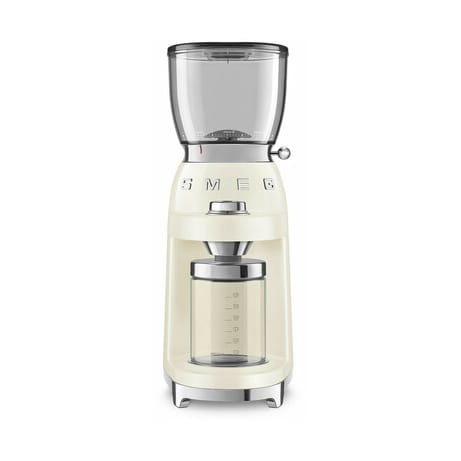 Smeg 50's Style kaffekvarn med återvunnet material - Créme vit - Smeg