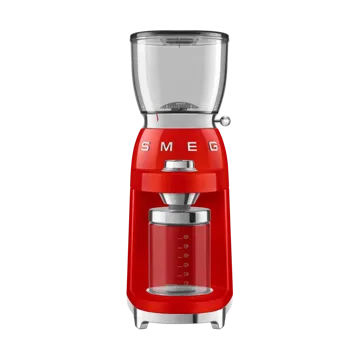 Smeg 50's Style kaffekvarn med återvunnet material - Röd - Smeg