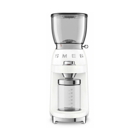 Smeg 50's Style kaffekvarn med återvunnet material Vit