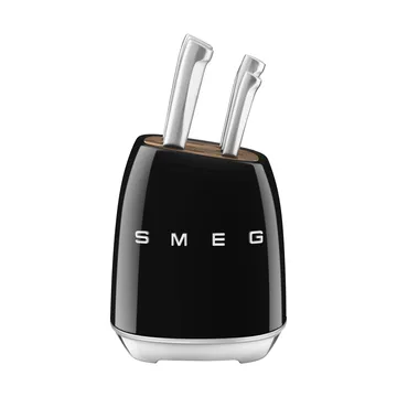 Smeg 50's Style knivset 7 delar - Black - Smeg