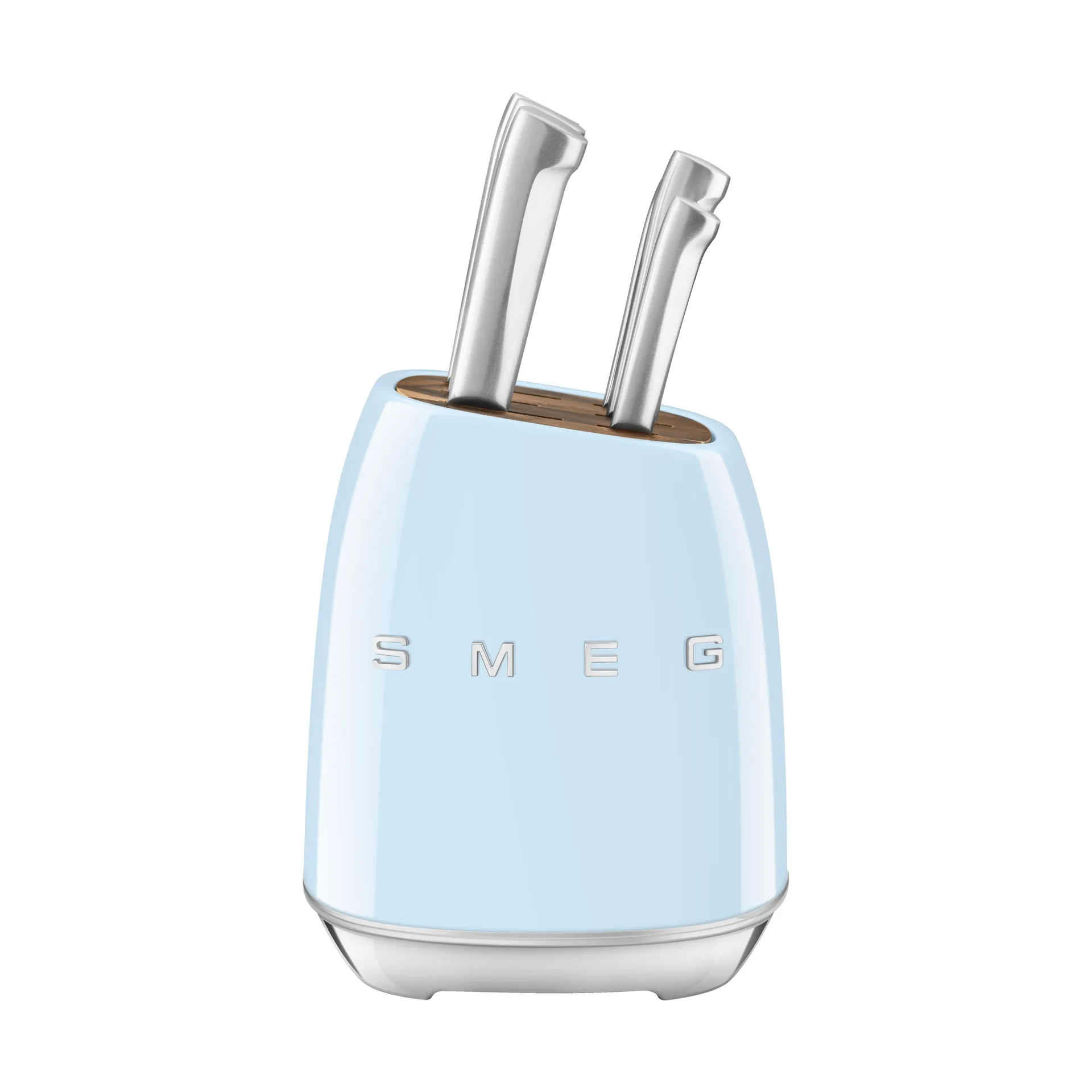 Smeg 50's Style knivset 7 delar, Pastell blue Smeg