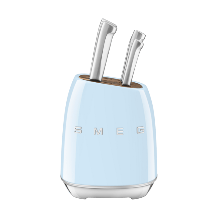 Smeg 50's Style knivset 7 delar - Pastell blue - Smeg