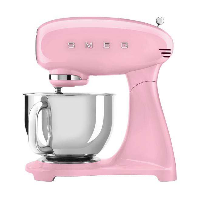 Smeg 50's Style köksmaskin 4,8 L Rosa | Skandinavisk Design | Köksmaskiner & Köksassistenter | Rosa