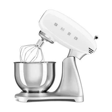 Smeg 50's Style köksmaskin 4,8 L - Vit-silver 800 w - Smeg