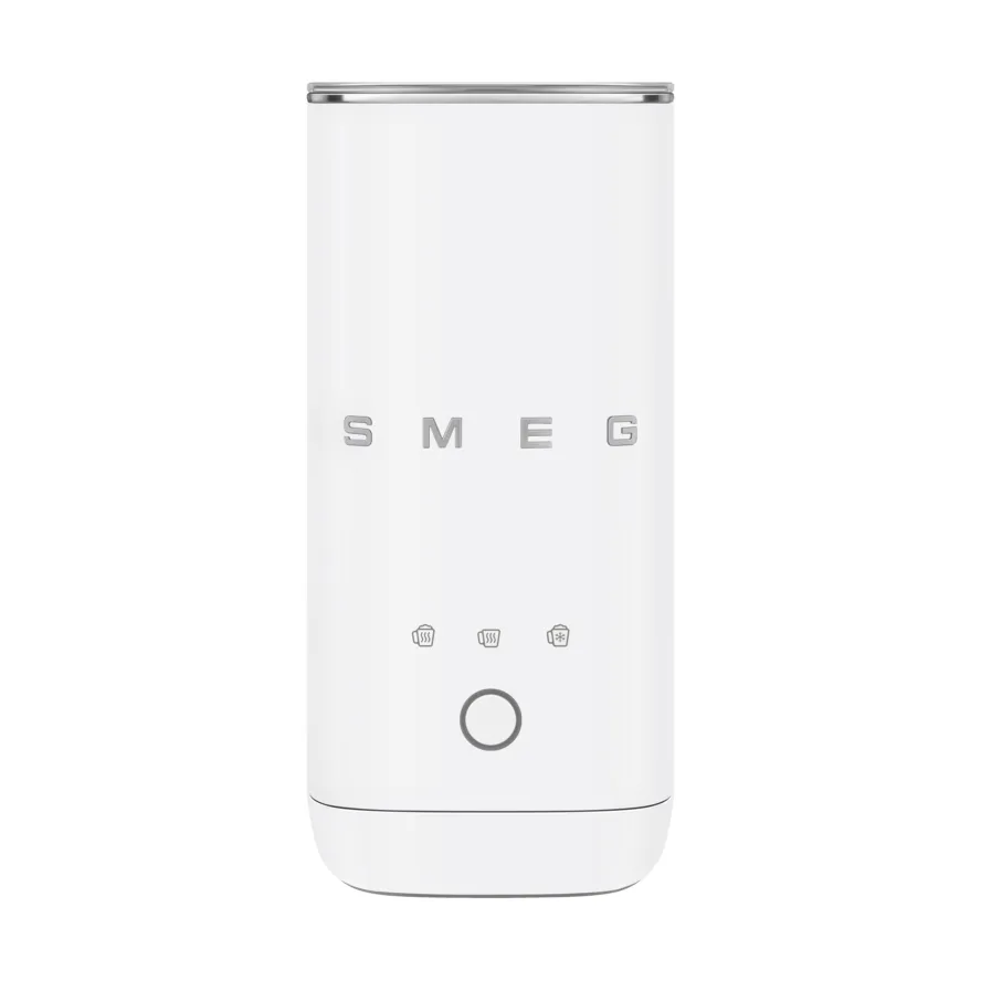 Smeg 50's style mini mjölkskummare, Vit Smeg
