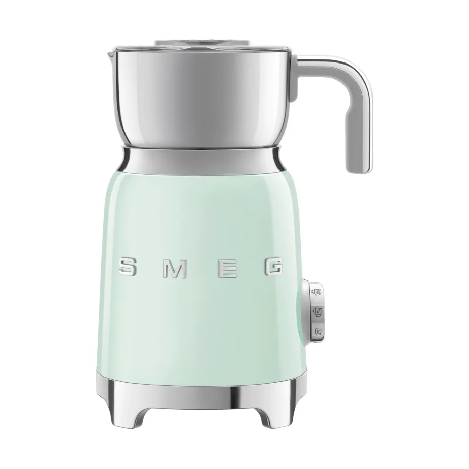 Smeg 50's Style mjölkskummare 60 cl Pastell grön | Skandinavisk Design | Mjölkskummare | Grön
