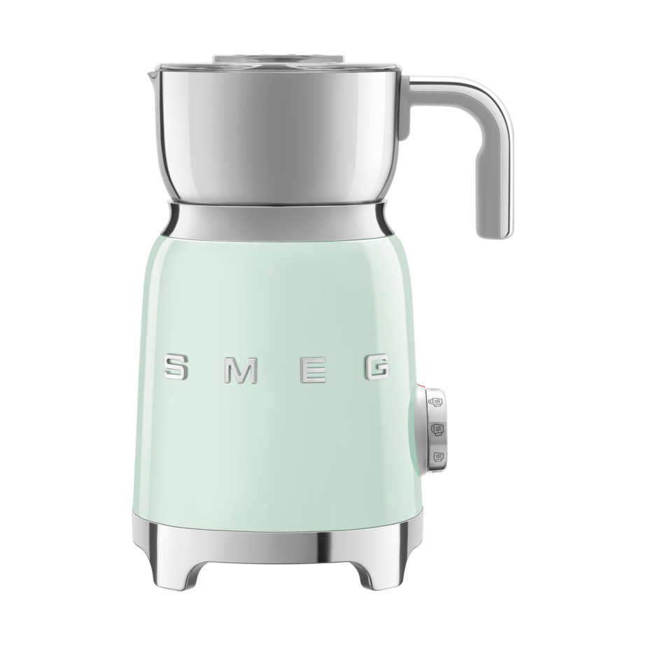 Smeg 50's Style mjölkskummare 60 cl Pastell grön | Skandinavisk Design | Mjölkskummare | Grön