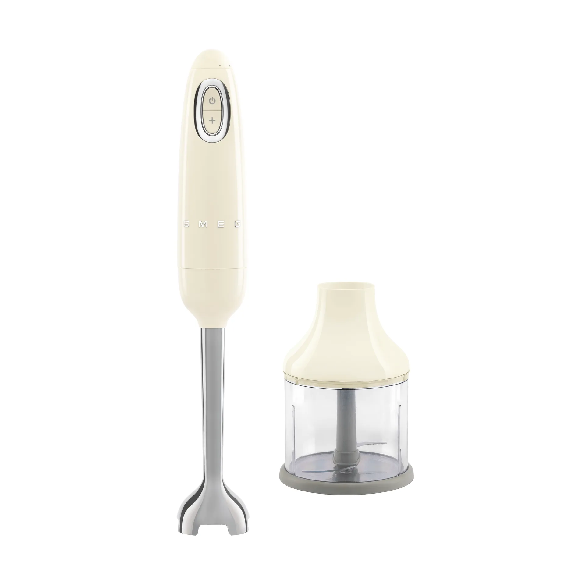 Smeg 50's Style stavmixer med hackare, Creme Smeg