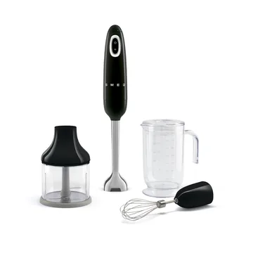Smeg 50's Style stavmixer set 4 delar - Black - Smeg