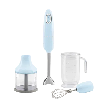 Smeg 50's Style stavmixer set 4 delar - Pastell blue - Smeg