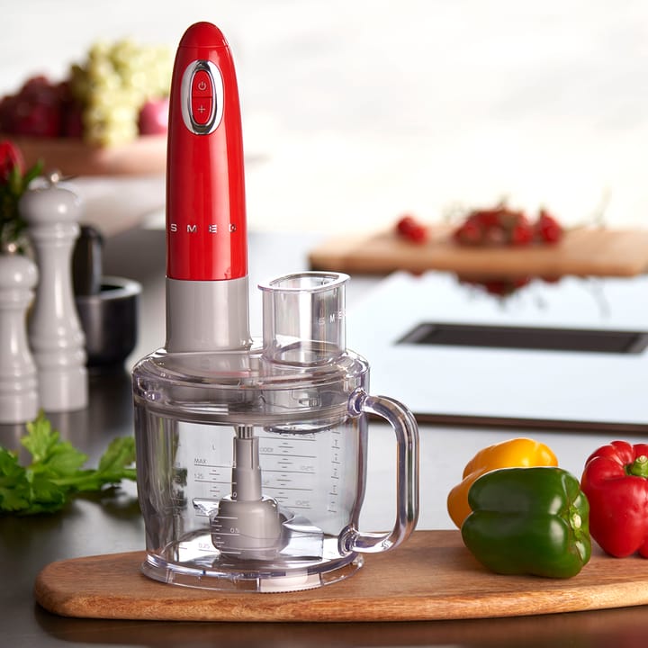 Smeg 50's Style stavmixer set 4 delar, Red Smeg