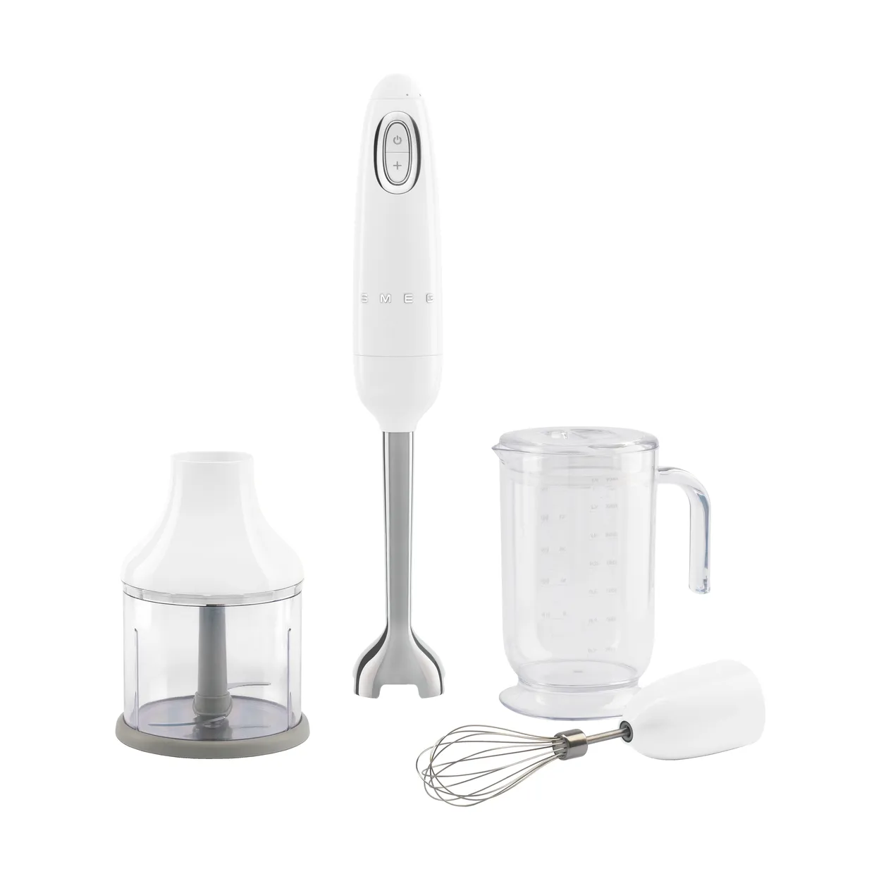 Smeg 50's Style stavmixer set 4 delar White | Skandinavisk Design | Elvispar | Vit